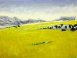 Alp, 2018, Acryl auf Leinwand, 145 x 200 cm