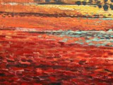 Warm Field, 2018, Acryl auf Leinwand, 280 x 230 cm