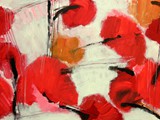 Flowers' Talk, 2014, Acryl auf Leinwand, 80 x 130 cm