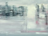 Blurred City, 2015, Acryl auf Leinwand, 80 x 120 cm