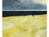 The Beach I, Acryl auf Karton, 100 x 80 cm